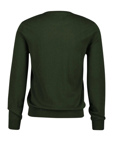 Πουλόβερ Βαμβακερό Με Λαιμόκοψη GANT